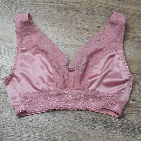 Heavenly Secrets Pink Bralette Sz S - Picture 2 of 5